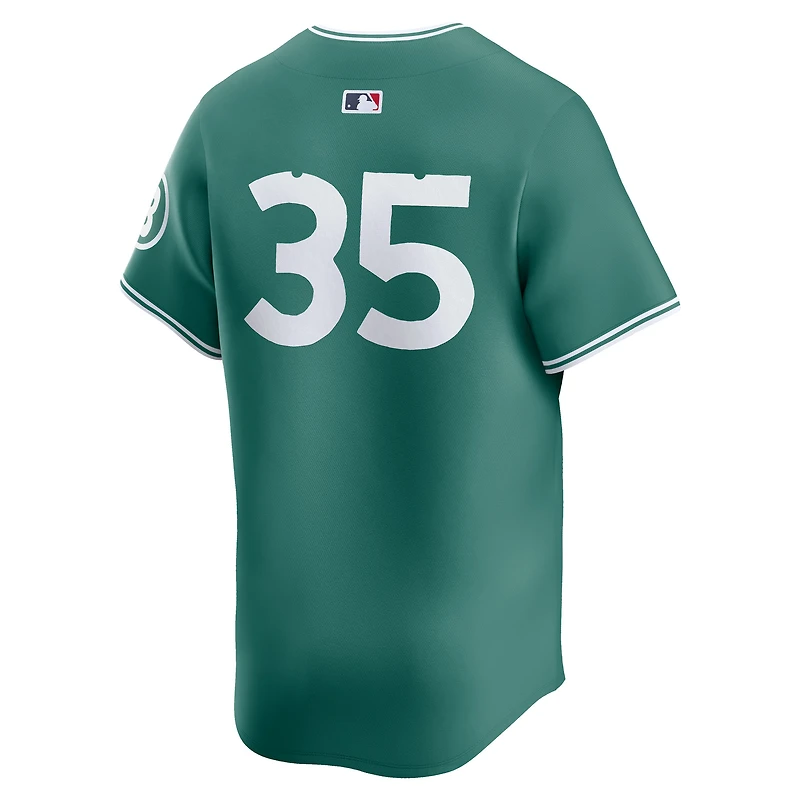 Maillot Nike Garrett Crochet vert Boston Red Sox 2025 City Connect Limited Player pour homme
