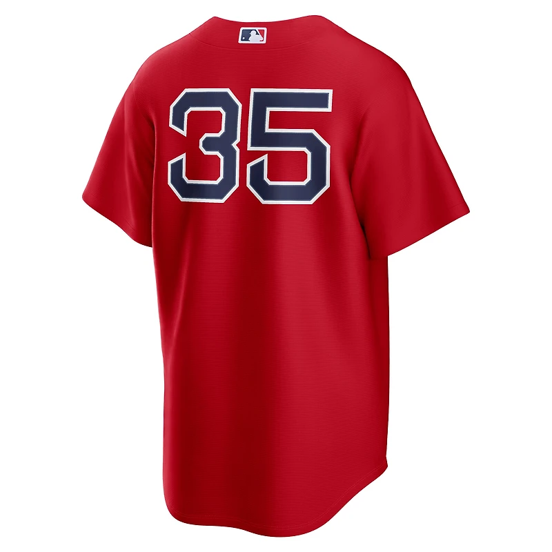 Men's Nike Garrett Crochet Red Boston Sox Alternate Replica Jersey
