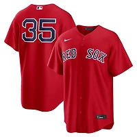 Men's Nike Garrett Crochet Red Boston Sox Alternate Replica Jersey