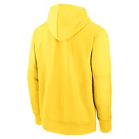Sweat à capuche Nike Gold Boston Red Sox Authentic Collection City Connect Performance pour homme