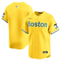 Men's Nike  Gold Boston Red Sox City Connect Limited Jersey