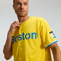 Men's Nike  Gold Boston Red Sox City Connect Limited Jersey