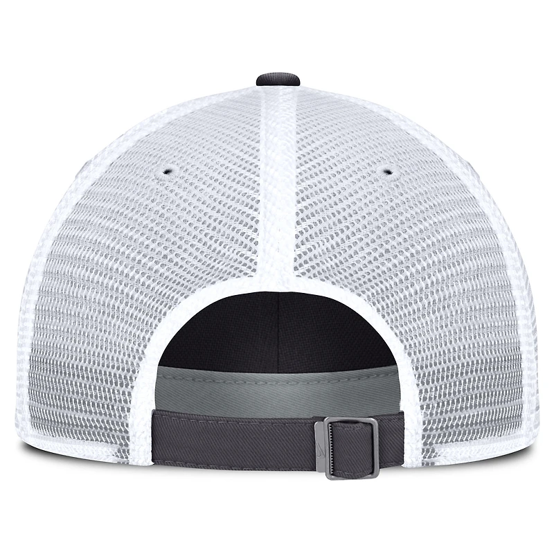 Casquette de camionneur ajustable Nike grise Boston Red Sox pour homme