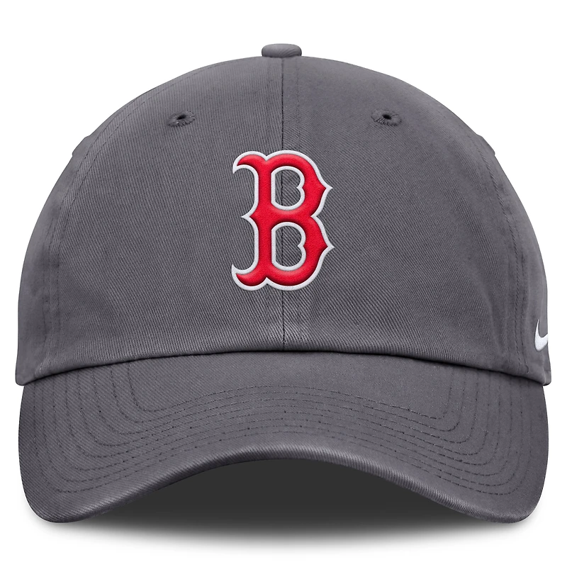 Casquette ajustable Nike Boston Red Sox Club grise pour homme