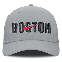 Casquette Nike grise Boston Red Sox Primetime Rise Dri-FIT Flex pour homme
