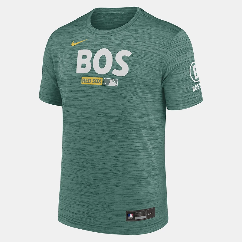 Men's Nike Green Boston Red Sox Authentic Collection City Connect Velocity Dri-FIT T-Shirt
