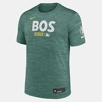 Men's Nike Green Boston Red Sox Authentic Collection City Connect Velocity Dri-FIT T-Shirt