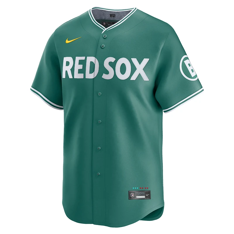 Men's Nike  Green Boston Red Sox City Connect Limited Jersey