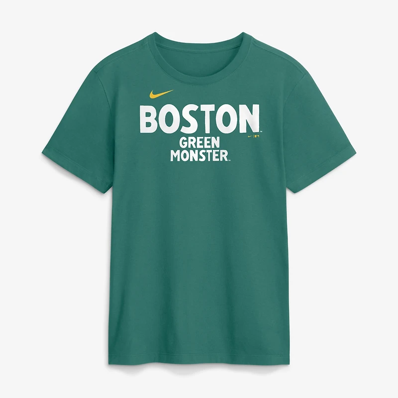T-shirt Nike vert Boston Red Sox City Connect pour homme