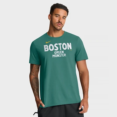 T-shirt Nike vert Boston Red Sox City Connect pour homme