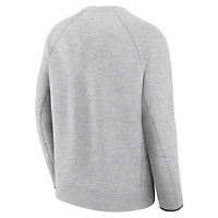 Sweat-shirt Nike Tech Fleece raglan pour homme, coloris charbon chiné, des Boston Red Sox