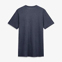 T-shirt Nike Heather Navy pour homme, logo Cooperstown des Boston Red Sox, mélange de trois matières