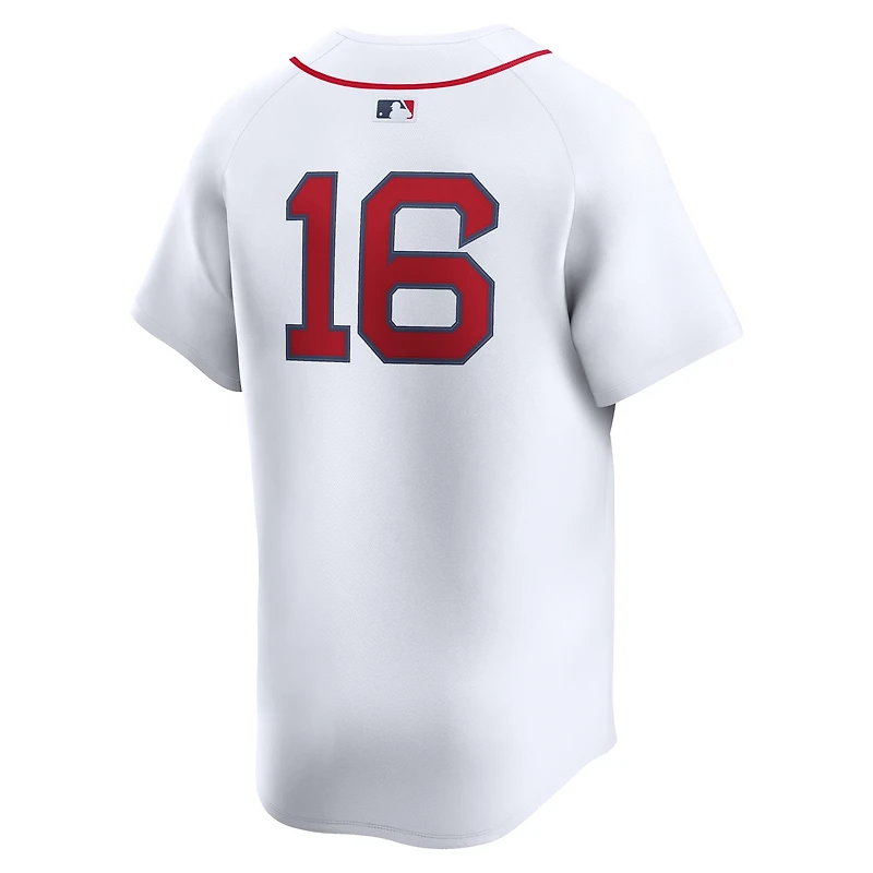 Men's Nike Jarren Duran White Boston Red Sox Home Limited Player Jersey
