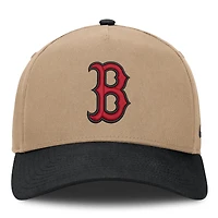 Men's Nike  Khaki/Black Boston Red Sox Rise A-Frame Adjustable Hat