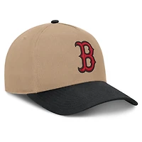 Men's Nike  Khaki/Black Boston Red Sox Rise A-Frame Adjustable Hat
