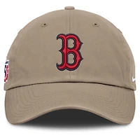 Casquette ajustable Nike kaki Boston Red Sox pour homme, célébrant le 250e anniversaire du club américain
