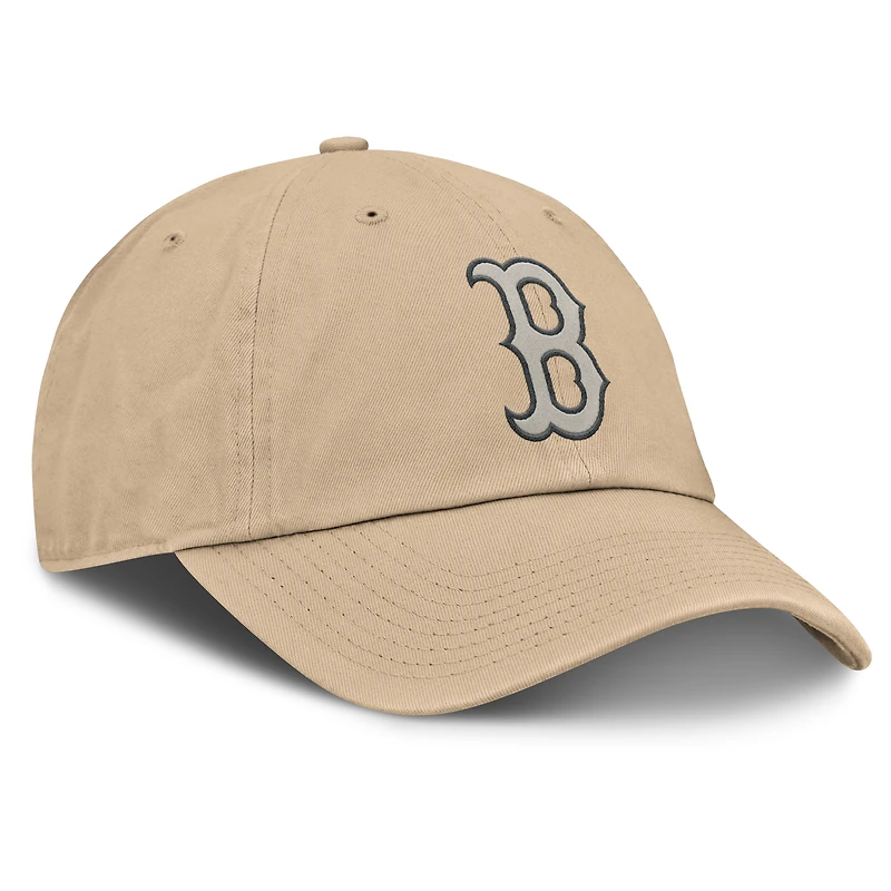 Men's Nike Khaki Boston Red Sox Club Adjustable Hat