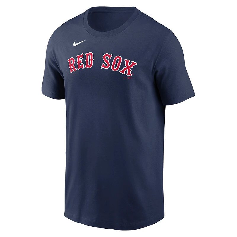 Men's Nike Kristian Campbell Navy Boston Red Sox Fuse Name & Number T-Shirt