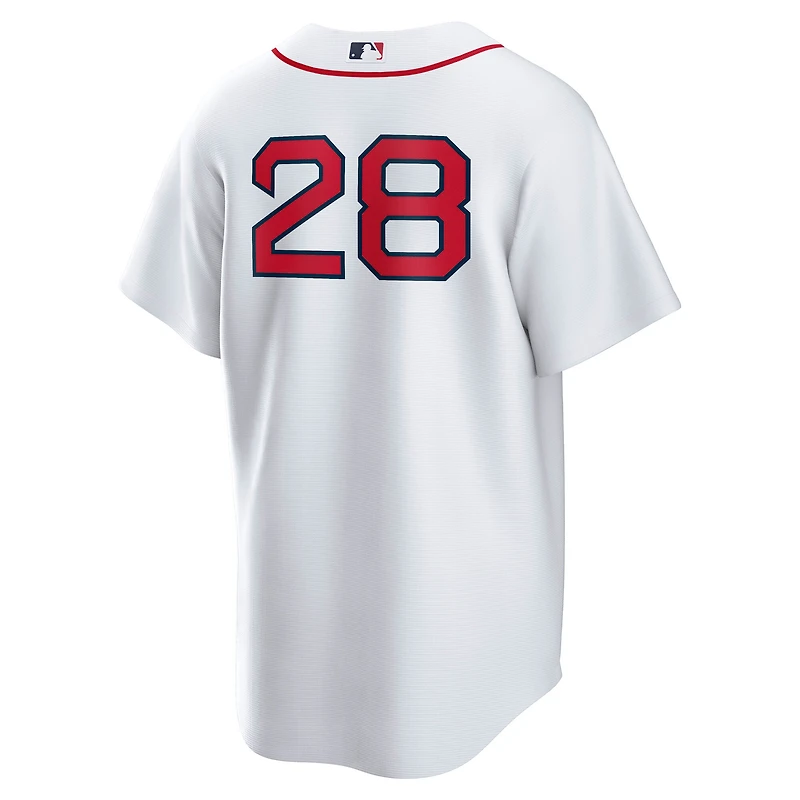 Men's Nike Kristian Campbell White Boston Red Sox Home Replica Jersey