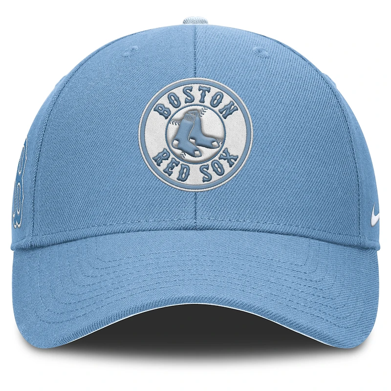 Men's Nike Light Blue Boston Red Sox Rise Dri-Fit Adjustable Hat