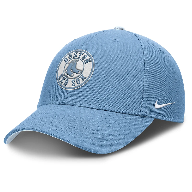 Men's Nike Light Blue Boston Red Sox Rise Dri-Fit Adjustable Hat