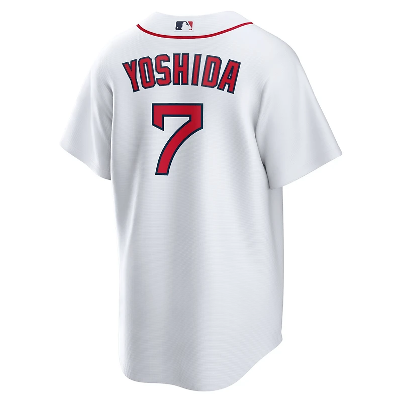 Maillot réplique Nike Masataka Yoshida pour homme, blanc, des Red Sox de Boston