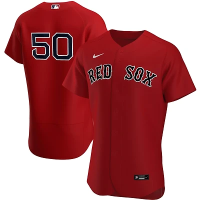 Joueur alternatif authentique Nike Mookie Betts pour homme rouge Boston Red Sox - Maillot