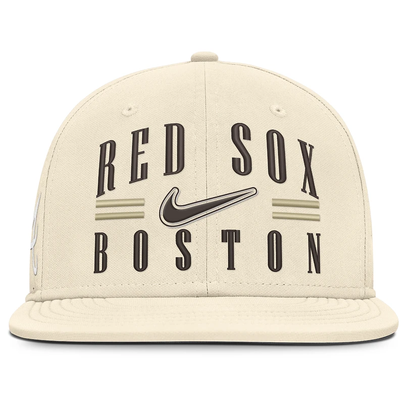 Casquette ajustée Nike True Dri-FIT AeroBill pour homme, couleur naturelle, Boston Red Sox