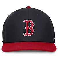 Men's Nike Navy/Red Boston Red Sox Pro Dri-FIT Snapback Hat