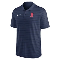 Polo à rayures Nike pour homme, bleu marine, Boston Red Sox, collection authentique, Victory Performance