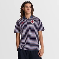 Men's Nike  Navy Boston Red Sox Cooperstown Collection Dri-FIT Victory Striped Polo