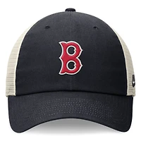 Casquette réglable de camionneur Nike pour hommes, bleu marine, Boston Red Sox, collection Cooperstown, Rewind Club
