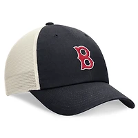 Casquette réglable de camionneur Nike pour hommes, bleu marine, Boston Red Sox, collection Cooperstown, Rewind Club