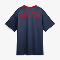 Men's Nike Navy Boston Red Sox Cooperstown Collection Ringer T-Shirt