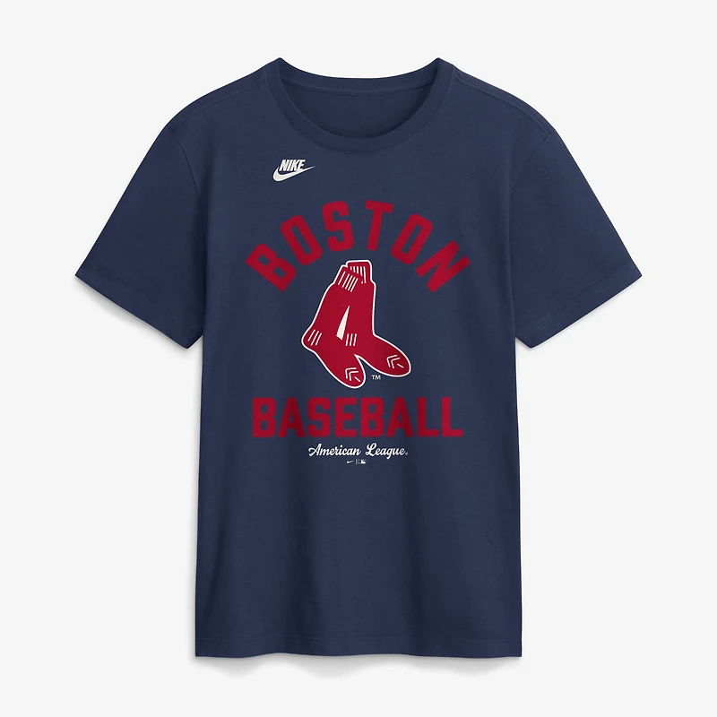 Men's Nike Navy Boston Red Sox Cooperstown Collection T-Shirt
