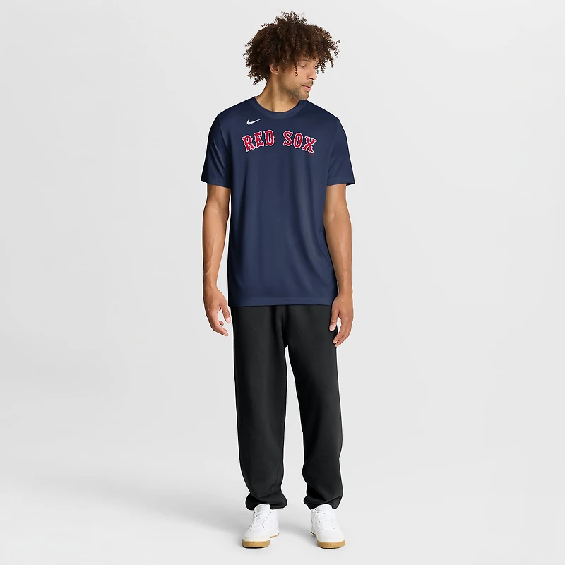 Men's Nike Navy Boston Red Sox New Legend Wordmark T-Shirt