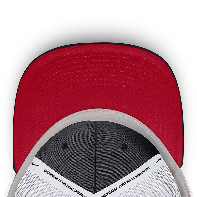 Casquette trucker ajustable Nike bleu marine Boston Red Sox Primetime Club pour homme