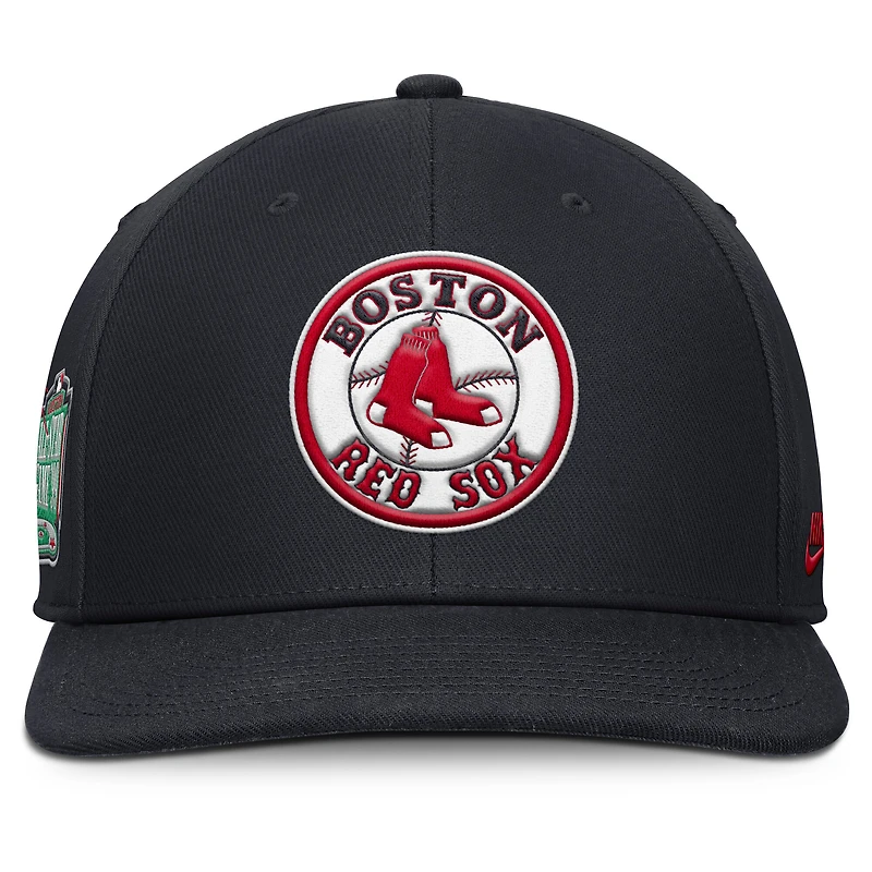 Casquette Nike Pro Performance Snapback Boston Red Sox bleu marine pour homme