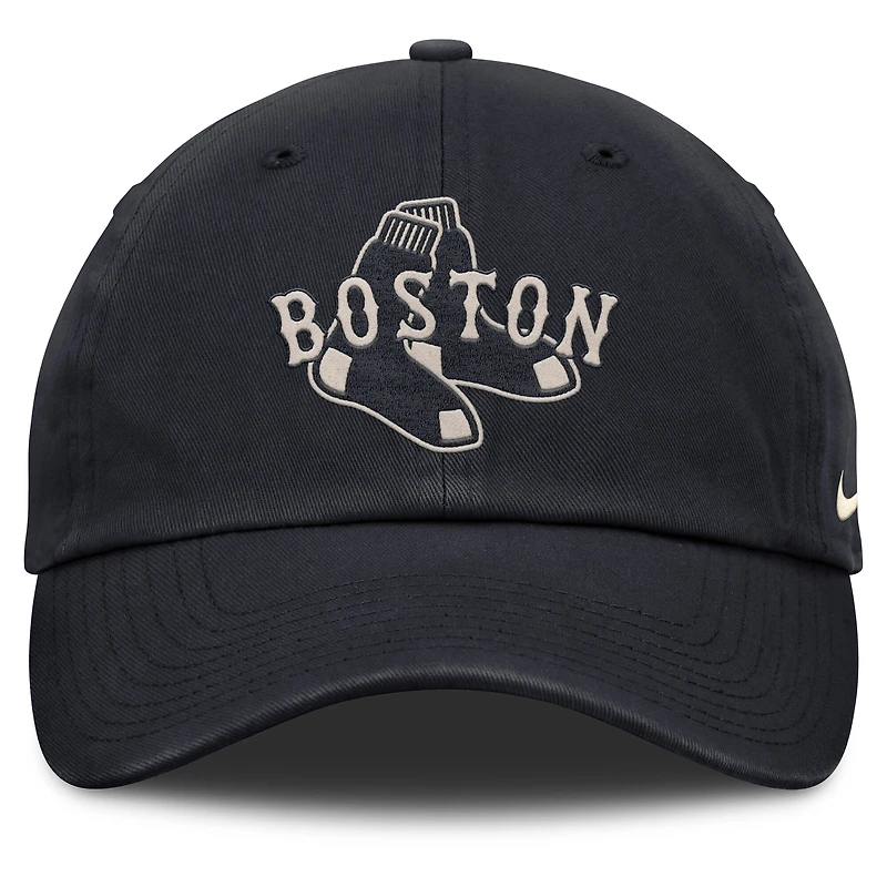 Casquette ajustable Nike bleu marine Boston Red Sox Statement Club pour homme
