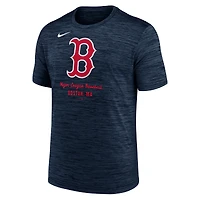 Men's Nike Navy Boston Red Sox Velocity Dri-FIT T-Shirt