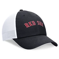 Casquette de camionneur ajustable Nike bleu marine Boston Red Sox Wordmark pour homme