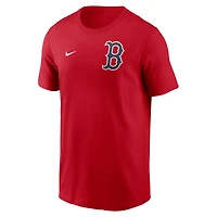 Men's Nike Red Boston Sox 2-Hit T-Shirt