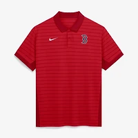 Polo rayé Victory Dri-FIT de la collection Authentic des Red Sox Boston pour homme Nike