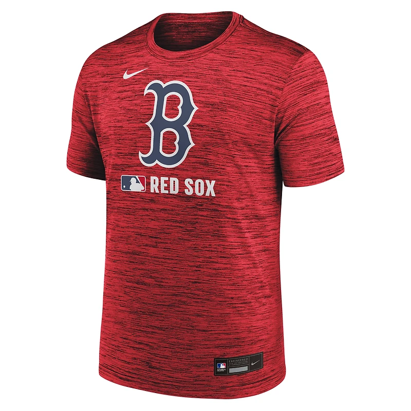 Men's Nike Red Boston Sox Authentic Collection Velocity Performance T-Shirt