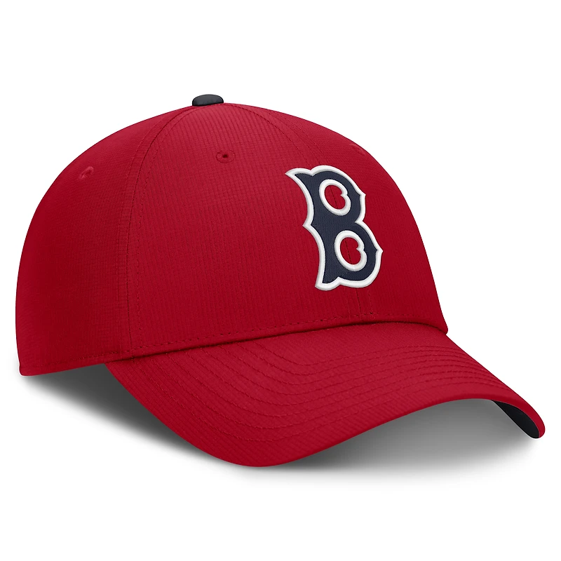 Casquette ajustable Nike Red Boston Red Sox Cooperstown Club Dri-FIT pour homme
