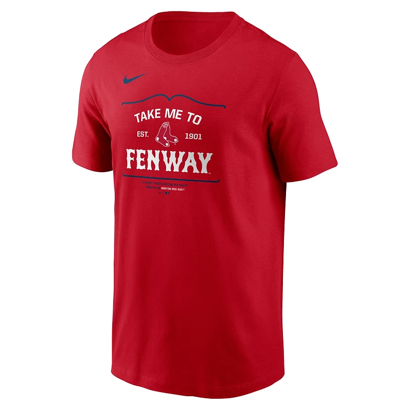 Men's Nike Red Boston Sox Local Hometown T-Shirt