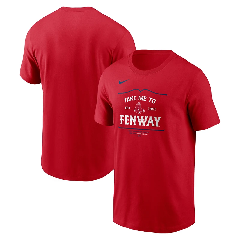 Men's Nike Red Boston Sox Local Hometown T-Shirt