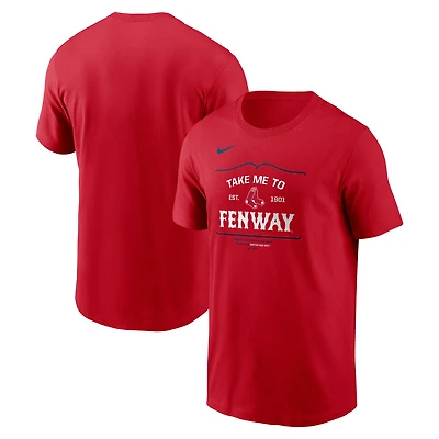 Men's Nike Red Boston Sox Local Hometown T-Shirt