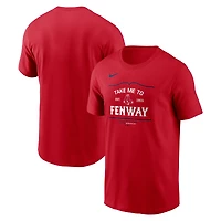 Men's Nike Red Boston Sox Local Hometown T-Shirt