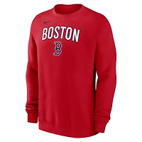 Sweat-shirt Nike rouge des Boston Red Sox pour homme